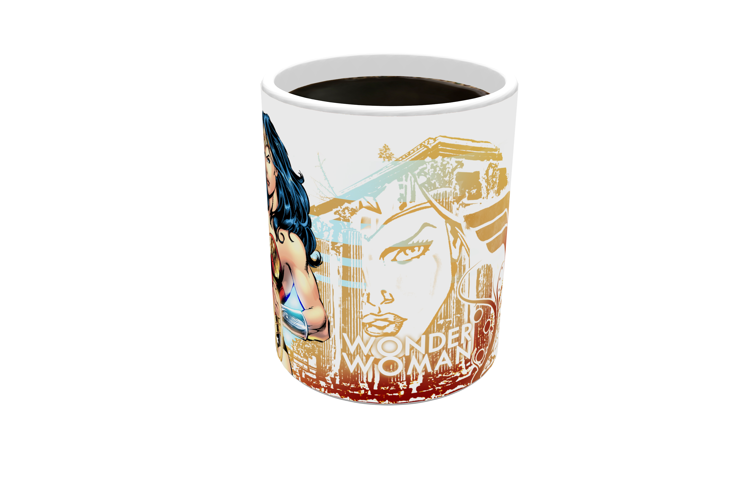 DC Comics (Justice League - Wonder Woman) Morphing Mugs® Heat-Sensitive Mug MMUG113